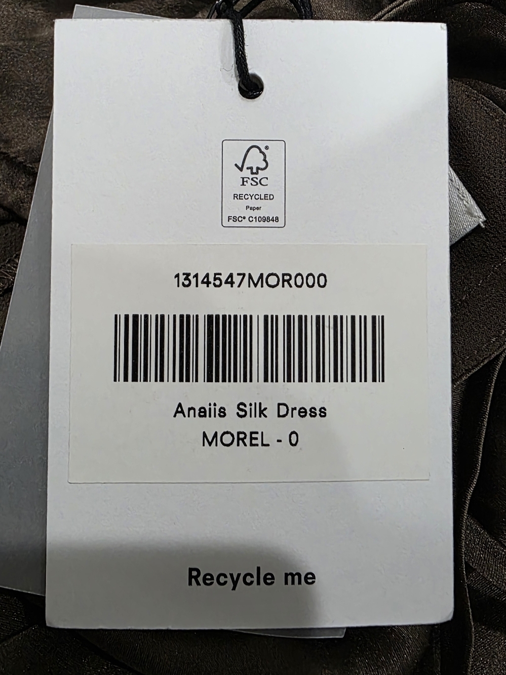 NWT Reformation Anaiis Silk Dress - Picture 4 of 8
